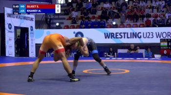 70 kg 1/2 Final - Sujeet Sujeet, India vs Magomed Khaniev, Azerbaijan