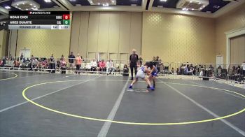 69 lbs Round Of 16 - Noah Choi, Rancho Bernardo HS vs Ares Duarte, Cal Grapplers