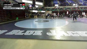 215 lbs Consolation - Alex Johnson, Catawba Ridge vs Riley Lewis, TL Hanna