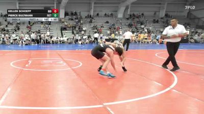 120 lbs Round Of 32 - Kellen Schoeff, Indiana Outlaws Black - HSB vs Pierce Bultmann, Patton Trained Blue - HSB