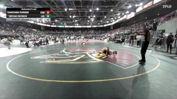 98 lbs Champ. Round 2 - Bryan Patrick, Lakeland vs Thatcher Purser, Corner Canyon