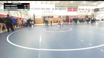 100 lbs Quarterfinal - Jesirra Persaud, Liberty vs Navjot Waraich, Dublin