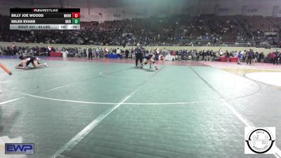 94 lbs Consi Of 8 #1 - Billy Joe Woods, Morrison JH vs Miles Evans, Bristow