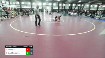 106 lbs Round 4 (8 Team) - Mason Brown, Bear River B vs Gavin Decol (Uintah), JV Allstars
