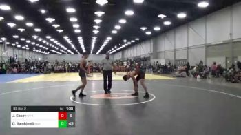 135 lbs Rr Rnd 2 - Jaydon Casey, Whitted Trained Red vs Dominic Bambinelli, Roundtree
