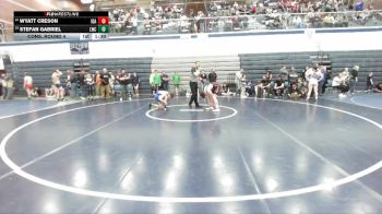 132 lbs Cons. Round 4 - Stefan Gabriel, Lakeland Wrestling Club vs Wyatt Creson, Idaho