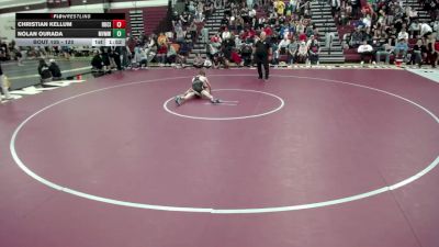 120 lbs Quarters - Christian Kellum, Rush City vs Nolan Ourada, Mounds View Mustangs Wrestling Club