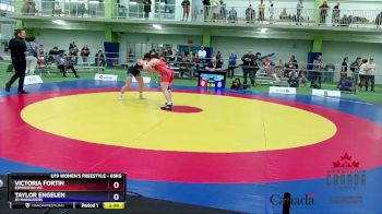 65kg Semifinal - Victoria Fortin, Edmonton WC vs Taylor Engelen, Jr Marauders