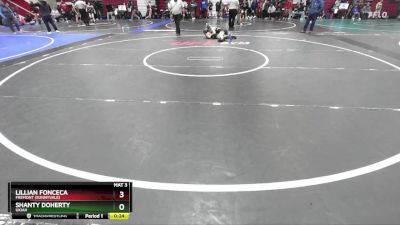 115 lbs Cons. Round 3 - Shanty Doherty, Ukiah vs Lillian Fonceca, Fremont (Sunnyvale)