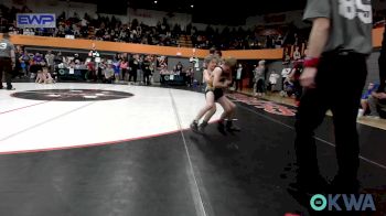 58 lbs Consi Of 16 #2 - David Johnson, Carl Albert vs Jonas Tarrant, Bridge Creek Youth Wrestling