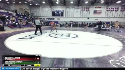 138 lbs Round Two - Greyson Sartain, Eisenhower vs Blake Falkner, Mt. Spokane