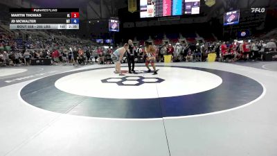 285 lbs Champ. Rd Of 128 - Martin Thomas, AL vs JD McWalter, MT