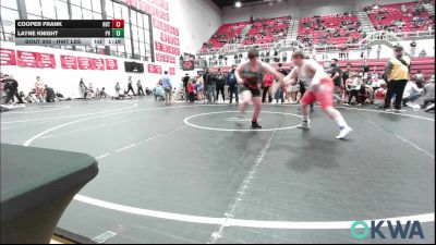 Quarterfinal - Cooper Frank, HBT Grapplers vs Layne Knight, Pauls Valley Panther Pinners