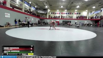 141 lbs Cons. Round 2 - Ashton Anderson, Findlay vs Denim Torgerson, Colorado Mesa