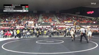 144 lbs 3rd Place Match - Tristen Cox, Andale vs Hagen Blanck, Paola Hs
