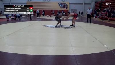 174 lbs Quarterfinal - Xayvion Anderson, Grand View (Iowa) vs Bryan Weston, North Iowa Area Community College