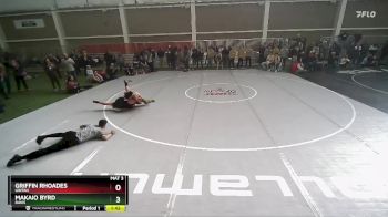 138 lbs Cons. Round 5 - Makaio Byrd, Davis vs Griffin Rhoades, Uintah