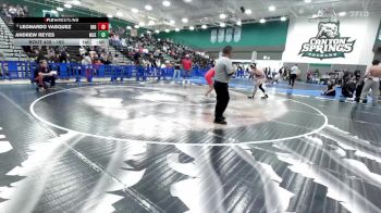 190 lbs Cons. Round 3 - Leonardo Vasquez, Indio vs Andrew Reyes, Martin Luther King