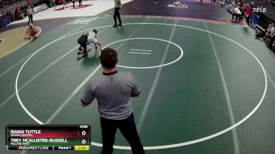 Cons. Round 2 - Isaiah Tuttle, Omaha Central vs Trey McAllister-Russell, Millard West