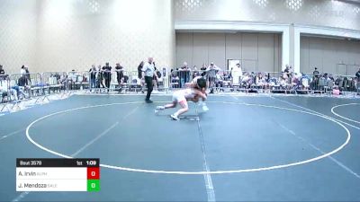 113 lbs Round Of 16 - Aiden Irvin, Alpha Wolves WC vs Javier Mendoza, Salem Elite Mat Club