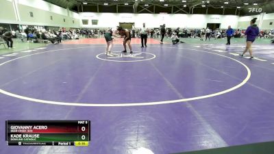 215A Cons. Semi - Giovanny Acero, Deer Creek (ED) vs Kade Krause, Dowling Catholic