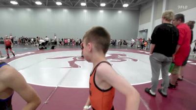 56 lbs Rr Rnd 1 - Benjamin Berrier, 84 Athletes - EL vs Jameson Trausch, ELITE NJ BLUE - EL