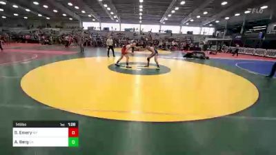 145 lbs Round Of 32 - Gabriel Emery, WY vs Anthony Berg, CA