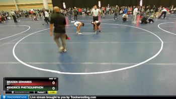 63 lbs Cons. Round 2 - Kendrick Phetxoumphone, IA vs Braden Edwards, MO