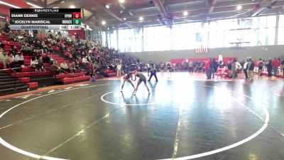 100 lbs Quarterfinal - Diann Dennis, El Paso Irvin vs Jocelyn Mariscal, El Paso Burges