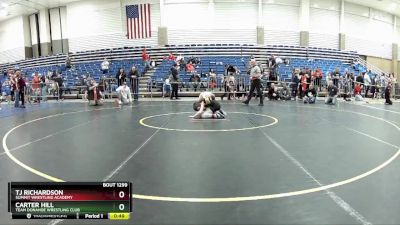 86 lbs Cons. Semi - Carter Hill, Team Donahoe Wrestling Club vs Tj Richardson, Summit Wrestling Academy