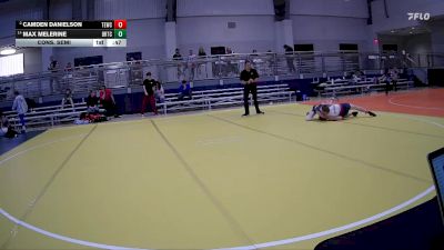 92 lbs Cons. Semi - Camden Danielson, Texas Elite Wrestling Club vs Max Melerine, Baton Rouge Training Center