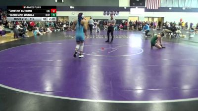 110 lbs Cons. Semi - McKenzie Ostola, Dubuque Hempstead vs Amiyah Burdine, Cedar Rapids Jefferson