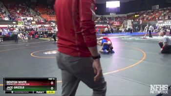 3-2-1A 120 Cons. Round 3 - Jace Grizzle, Lyons vs Denton White, Mound City-Jayhawk Linn