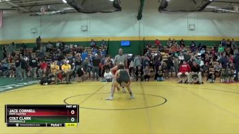 126 lbs Cons. Round 3 - Jace Cornell, PORT CLINTON vs Colt Clark, MONROEVILLE