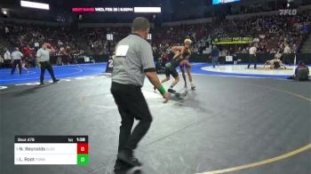 150 lbs Quarterfinal - Noah Reynolds, Clovis vs Laird Root, Poway