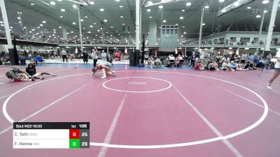 191 lbs Rr Rnd 3 - Cj Toth, Parkland vs Finn Hanna, United Wrestling Club