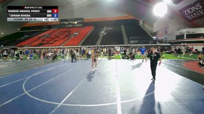 138 lbs Champ. Rd Of 16 - Damian Amaral Perez, Oregon vs Efrain Rivera, South Carolina