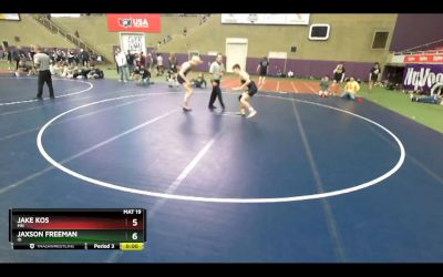 170 lbs Champ. Round 2 - Eli Larson, IL vs Jordan Martin-England, IA