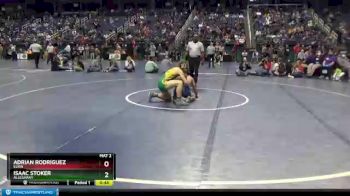 1A 160 lbs Cons. Semi - Adrian Rodriguez, Elkin vs Isaac Stoker, Alleghany