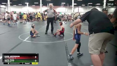 48 lbs Round 5 (6 Team) - Kade Jefferson, Full Circle Red vs Nate Pohl, Streaks WC