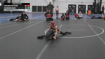 48-52 lbs Round 2 - Orlando Nottham, MD Maniacs vs Raymond Davis, SMWC Wolfpack
