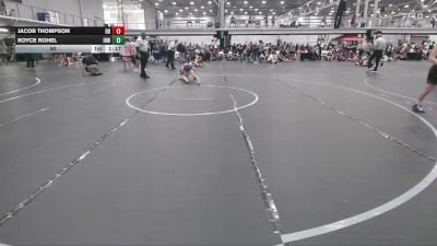 80 lbs Round 7 (10 Team) - Royce Rohel, Iron Horse White vs Jacob Thompson, Dayton Bandits