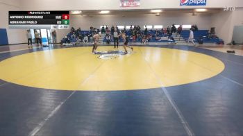 133 lbs Champ. Round 1 - Antonio Rodriguez, Unattached vs Abraham Pablo, Arizona Christian University