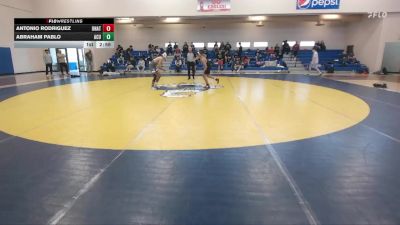 133 lbs Champ. Round 1 - Antonio Rodriguez, Unattached vs Abraham Pablo, Arizona Christian University