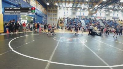 105 lbs Cons. Round 1 - Annaleigh Taylor, Lake Gibson High School vs Ava Williamson, Mitchell High School