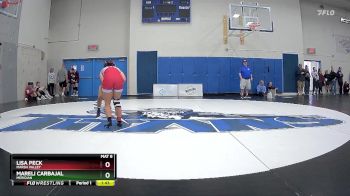 132 lbs Champ. Round 2 - Mareli Carbajal, Meridian vs Lisa Peck, Marsh Valley