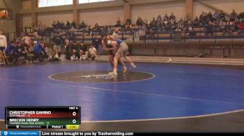 138 lbs Omar Bautista, Thunder Basin High School vs Luke Gamino, Scottsbluff