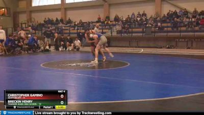 138 lbs Omar Bautista, Thunder Basin High School vs Luke Gamino, Scottsbluff