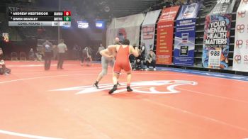 215 Class 3 lbs Cons. Round 1 - Andrew Westbrook, Chaminade College Prep vs Owen Beasley, Smithville