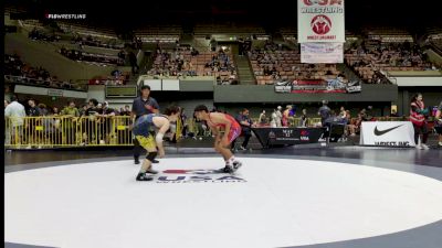 Cons. Round 3 - Ezra Escobedo, Salinas Valley Wrestling Club (SVWC) vs Dylan Powell, South San Francisco Gator WC